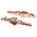 Mueller Electric Crocodile Clip, Copper Contact, 10A