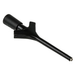 Hirschmann Test & Measurement Black Grabber Clip with Pincers, 2A, 30 V ac, 60 V dc