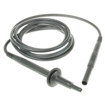 Staubli Test lead, 10A, 5kV, Black