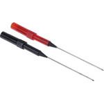 RS PRO Needle Test Probe, 1mm Tip, <30V rms, 4mm Socket, 10A