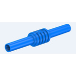 Staubli Blue, Female Banana Coupler With Brass contacts