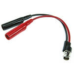 Pomona BNC Test Lead, 150V ac, Black, Red, 130mm Lead Length
