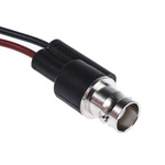 Pomona BNC Test Lead, 500V ac, Black, Red, 150mm Lead Length