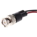Pomona BNC Test Lead, 300V ac, Black, Red, 140mm Lead Length