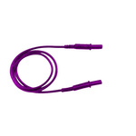 RS PRO Test Leads, 10A, 1000V, Purple, 500mm Lead Length