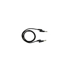 RS PRO Test Leads, 10A, 1000V, Black, 2m Lead Length