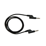RS PRO Test Leads, 10A, 1000V, Black, 3m Lead Length