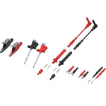 Electro PJP Test Lead Kit With Adapters, crocodile clip, Flexible Test Clip, Test leads, Test probes