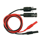 RS PRO Test Leads, 20A, 1kV, Black, Red, 1m Lead Length