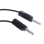 RS PRO Test Leads, 4A, 15V, Black, Red, 1m Lead Length