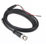 Hirschmann Test & Measurement BNC Test Lead, 60V dc, Black, 1.2m Lead Length