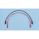 Fluke 0.64 mm Connector Test Lead, 3A, 45 V ac, 60V dc, Red, 150mm Lead Length