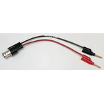 Fluke BNC Test Lead, 500V ac, Black, Red, 140mm Lead Length