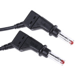 Staubli, 32A, 600V, Black, 1m Lead Length