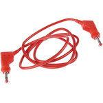 Staubli, 32A, 600V, Red, 1m Lead Length