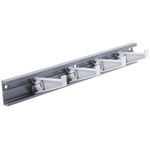 RS PRO Grey Modular Lead Storage Rack, 15 Slots, 16.9mm Cable Dia.
