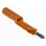 Phoenix Contact Orange, Male Test Connector Adapter