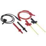 Hirschmann Test Lead Kit With Clamp Type Test Probe KLEPS 2600 Black (972 306 100), Clamp Type Test Probe KLEPS 2600