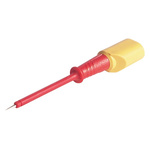 Hirschmann Needle Test Probe, 2mm Tip, 30 V ac, 60V dc, 4mm Socket