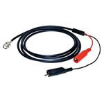 Mueller Electric BNC Test Lead, Black, 600mm Lead Length