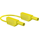 Staubli, 32A, Yellow, 2m Lead Length