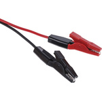 Teishin Electric Crocodile Clip Lead, 500mm Lead Length