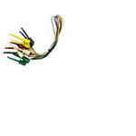 Teishin Electric Crocodile Clip Lead, 500mm Lead Length