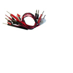 Black, Red Clip Connector Test Lead - 400mm Length