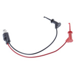 Pomona BNC Test Lead, 150V ac, Black, Red, 140mm Lead Length