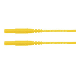 Schutzinger Test lead, 16A, 1kV, Yellow, 2m Lead Length