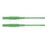 Schutzinger Test lead, 16A, 1kV, Green, 2m Lead Length