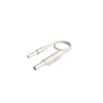 Hirschmann Test & Measurement Test lead, 32A, White, 1m Lead Length