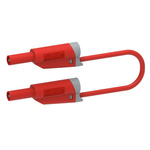 Electro PJP Test lead, 36A, 600V, Red, 100cm Lead Length