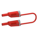 Electro PJP Test lead, 36A, 600V, Red, 50cm Lead Length