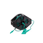 Megger Test lead, 0 → 600V, Green, 30m Lead Length