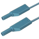 Hirschmann Test & Measurement Test lead, 16A, 1000V ac/dc, Blue, 1m Lead Length