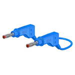 Staubli, 32A, 600V, Blue, 500mm Lead Length