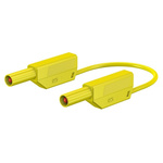 Staubli, 32A, 600 → 1000V, Yellow, 2m Lead Length