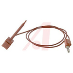 Mueller Electric Test lead, 5A, 300V, Red, 0.9m Lead Length