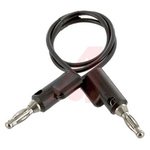 Mueller Electric, 10A, 300V, Black, 300mm Lead Length