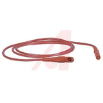 Mueller Electric, 20A, 1kV, Red, 1m Lead Length