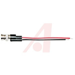 Mueller Electric BNC Test Lead, 500V ac, Black, Red, 200mm Lead Length