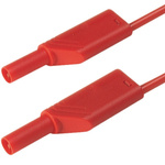 Hirschmann Test & Measurement, 16A, 1000V ac/dc, Red, 2m Lead Length