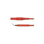 Schutzinger Test lead, 19A, 600V, Red, 500mm Lead Length