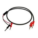 Mueller Electric Test lead, 300V ac, Black, 300mm Lead Length