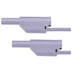 Schutzinger Test lead, 32A, 1kV, Purple, 2m Lead Length