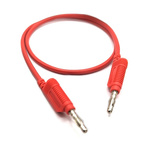 Mueller Electric Test Leads, 32A, 30V ac, Red, 0.25m Lead Length