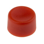 Red Push Button Cap, for use with Apem 9600 Series (Sub-Miniature Panel Mount Switch), Cap