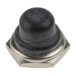 Push Button Boot, for use with Push Button Switch,Black