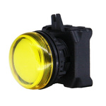 RS PRO Yellow Pilot Light Head, 22.5mm Cutout